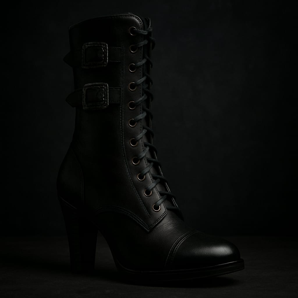 Victorian Lace-Up Boots
