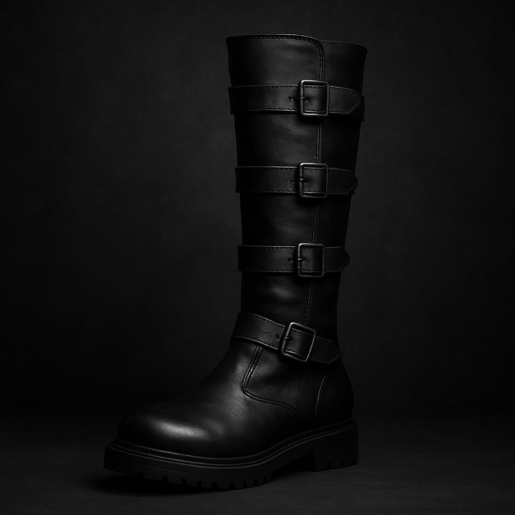 Knee-High Goth Boots