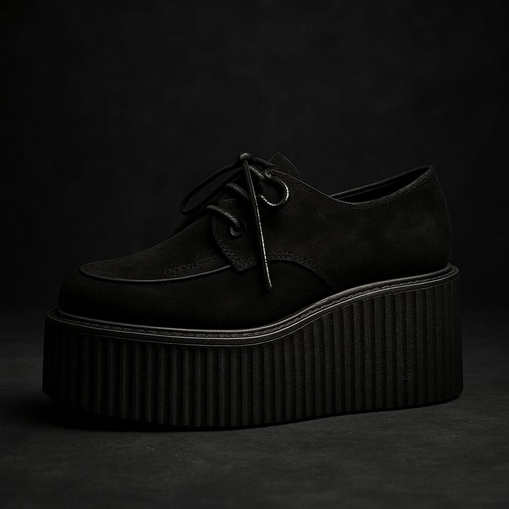 Suede Platform Creepers