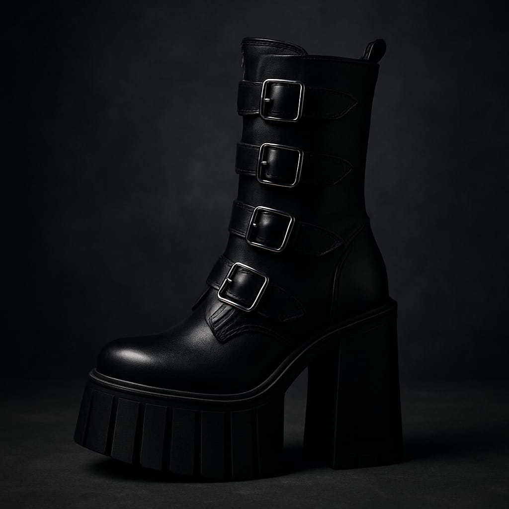 Gothic Platform Boots