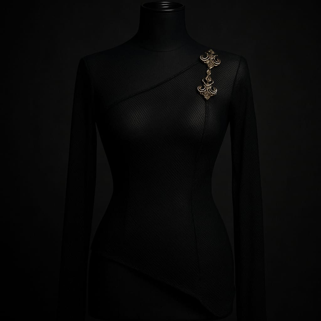Gothic Mesh Top
