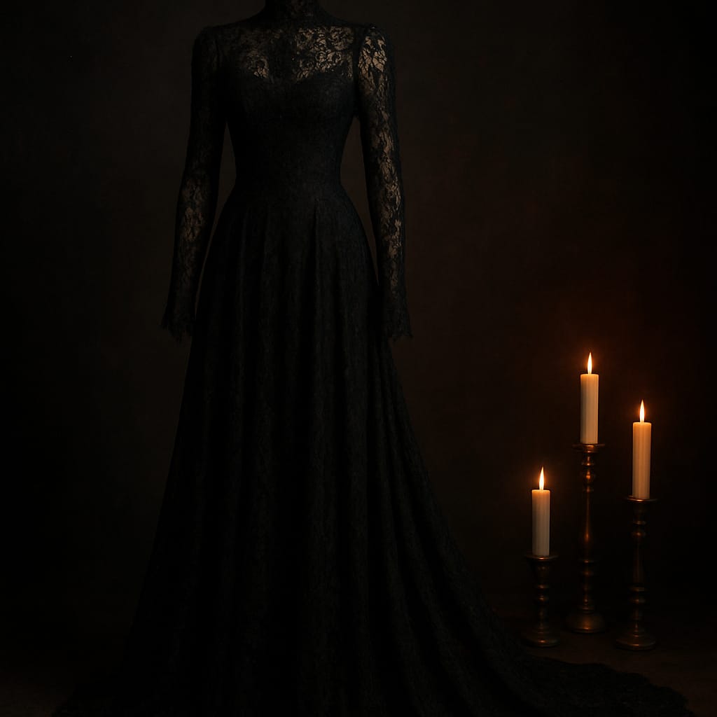 Lace Gothic Gown