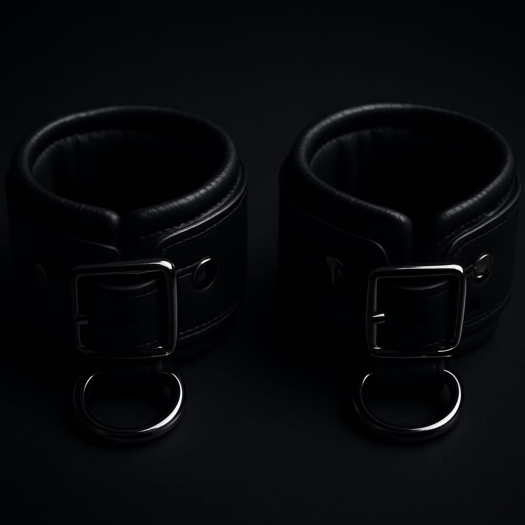 Locking Leather Cuffs