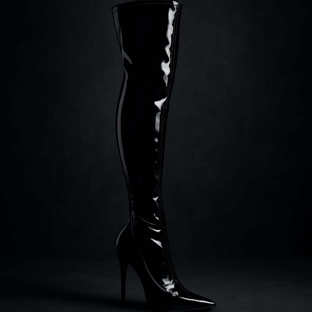 Thigh-High Stiletto Boots